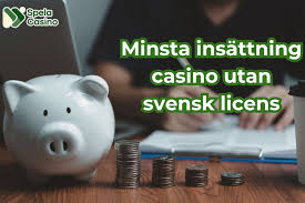 Utländska casinon utan svensk licens - En guide till spelutbud och bonusar